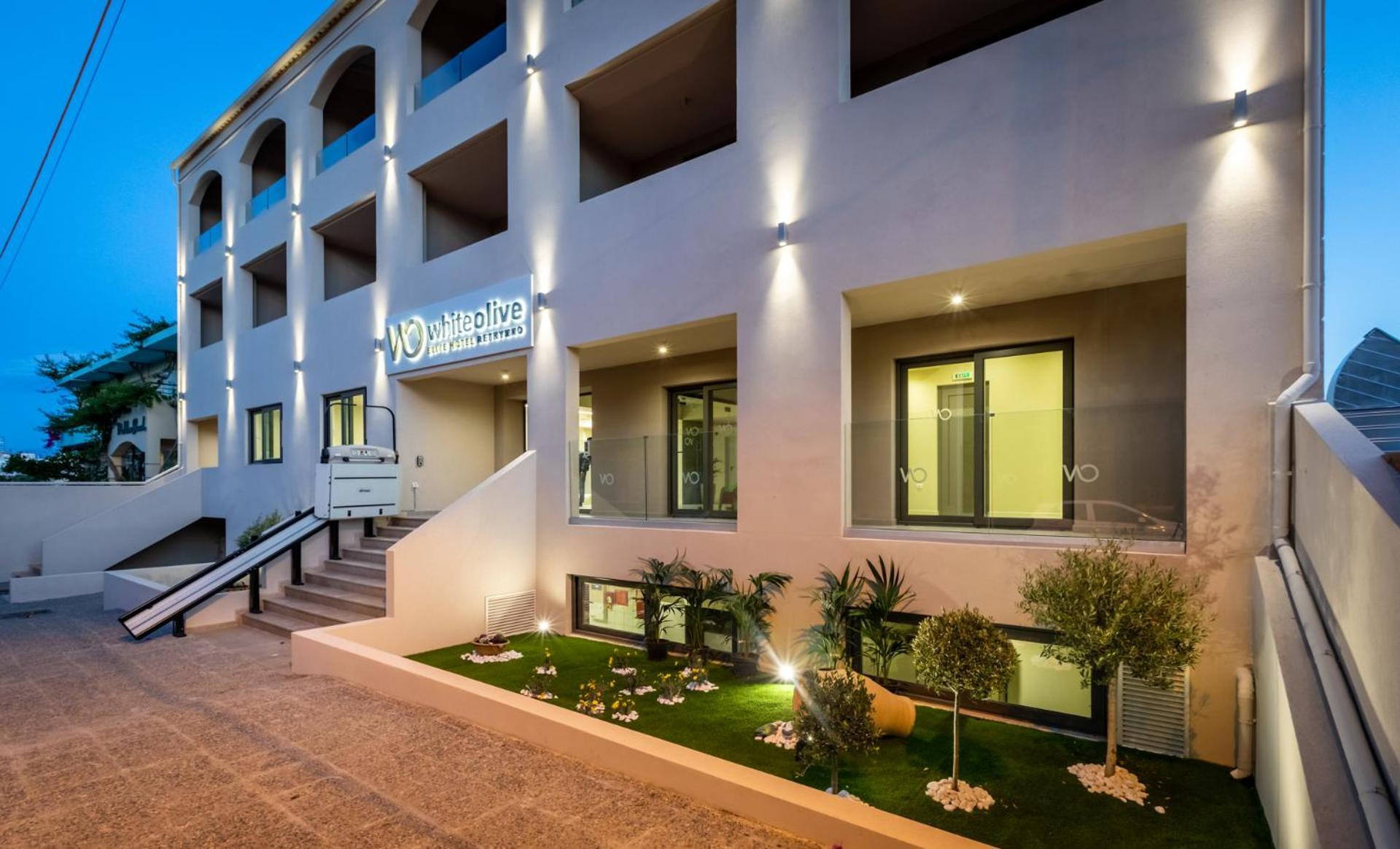 White Olive Elite Rethymno Hotel Sfakaki Bagian luar foto