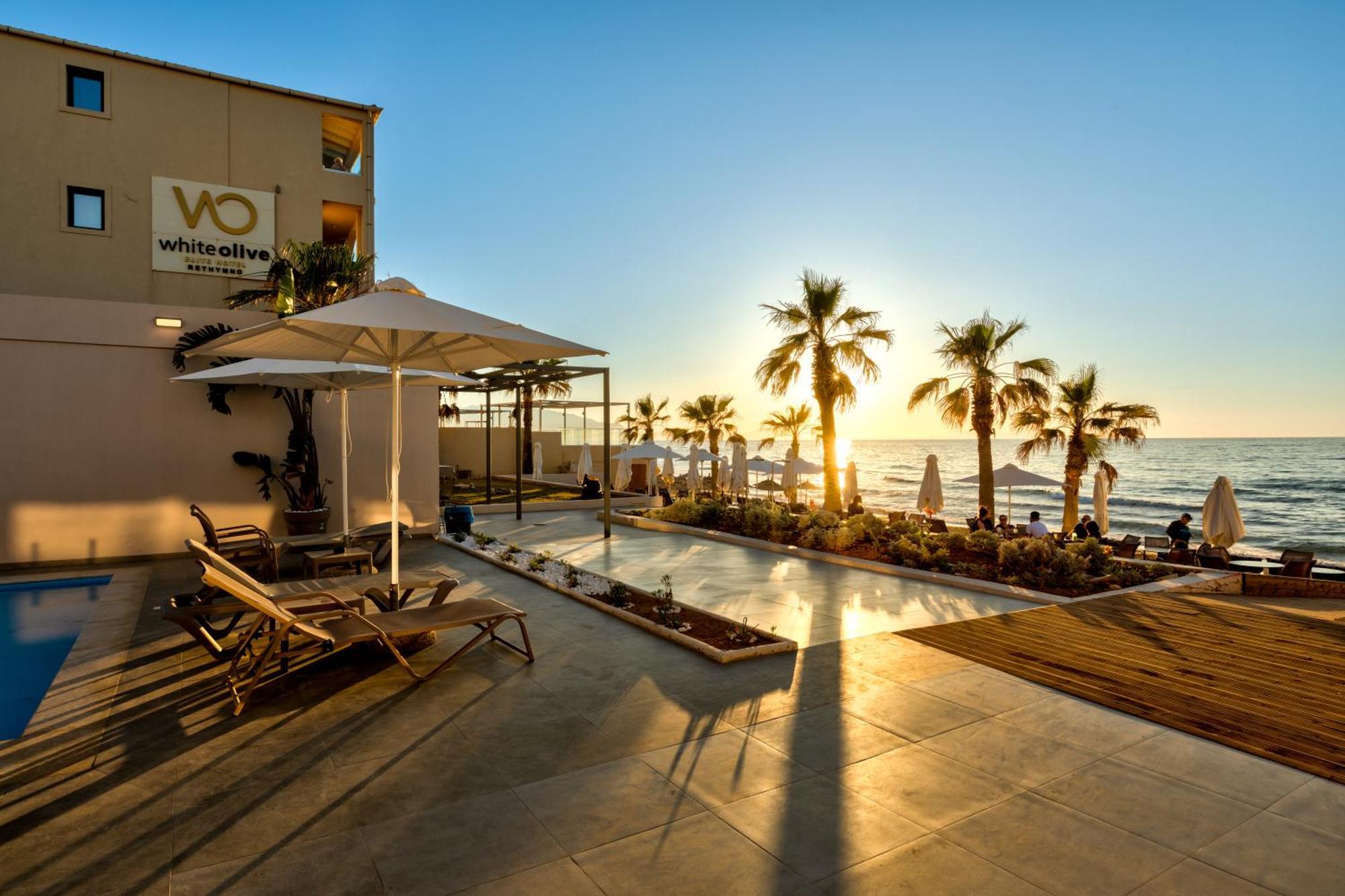 White Olive Elite Rethymno Hotel Sfakaki Bagian luar foto